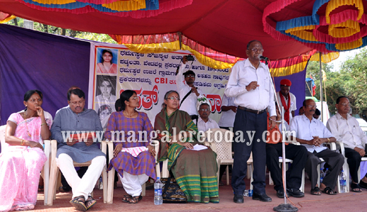 CPIM organised Jatha against soujanya rape and murder